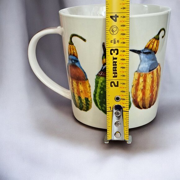 Vicki Sawyer Out Of My Gourd Birds Mug PPD Co Sparrow Mockingbird Art in box - Picture 11 of 16